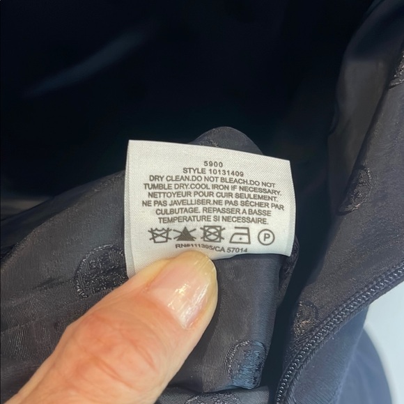 Tory Burch Navy Dress with Gold Accents - Picture 8 of 9